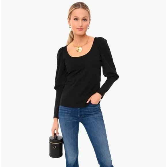 Pomander Place | Riley Scoop Neck | Black | XXL - Picture 4 of 4